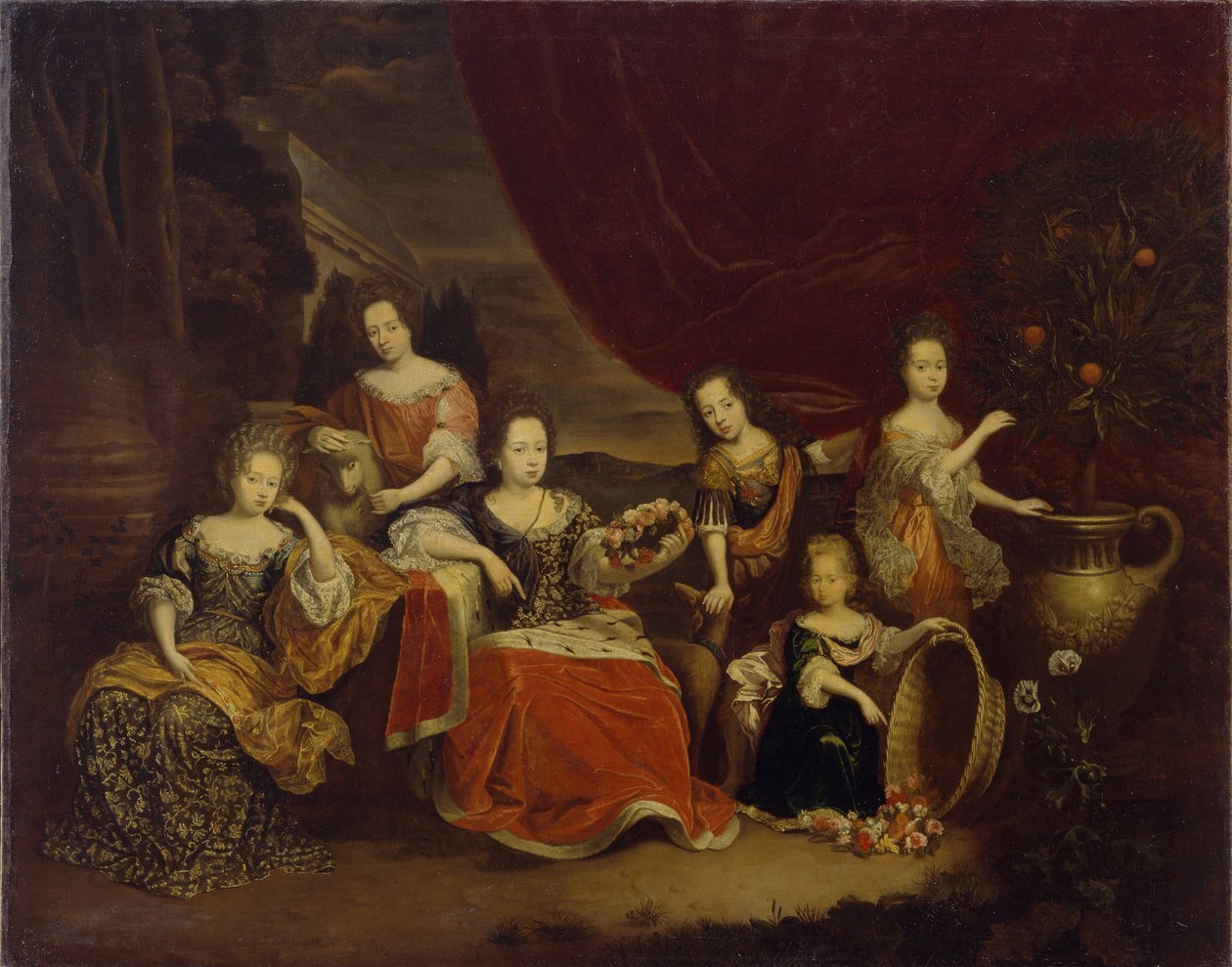 Děti prince Jean George II d