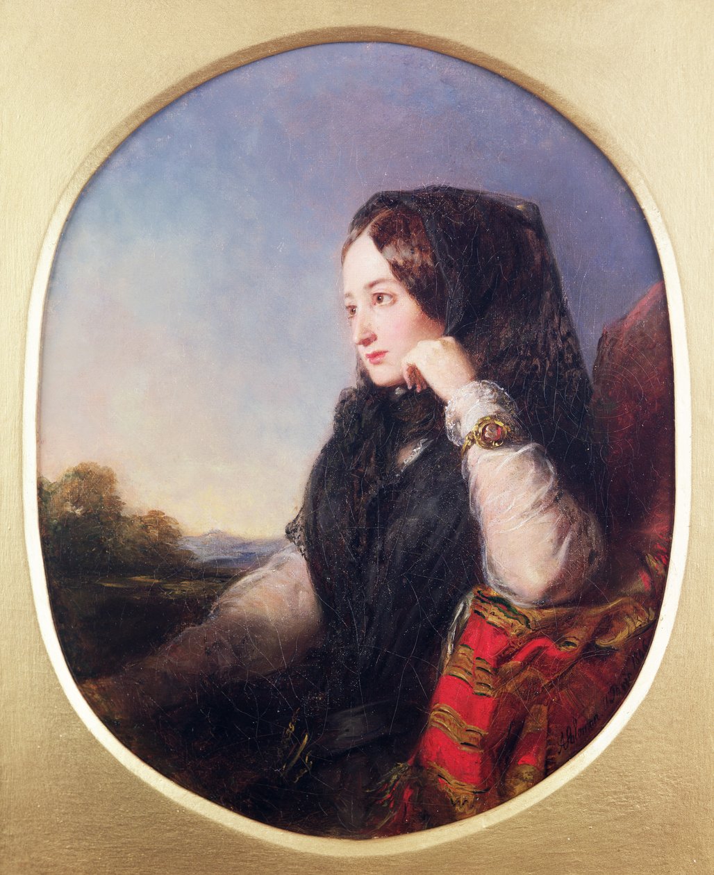 Portrét hraběnky Eugenie (1826-1920), 1846 od Abraham Solomon