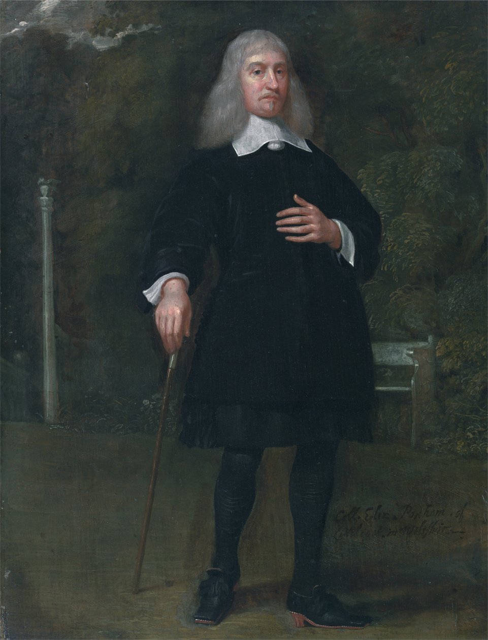 Plukovník Alexander Popham z Littlecote, Wiltshire, autor: Abraham Staphorst (asi 1638-1696) od Abraham Staphorst