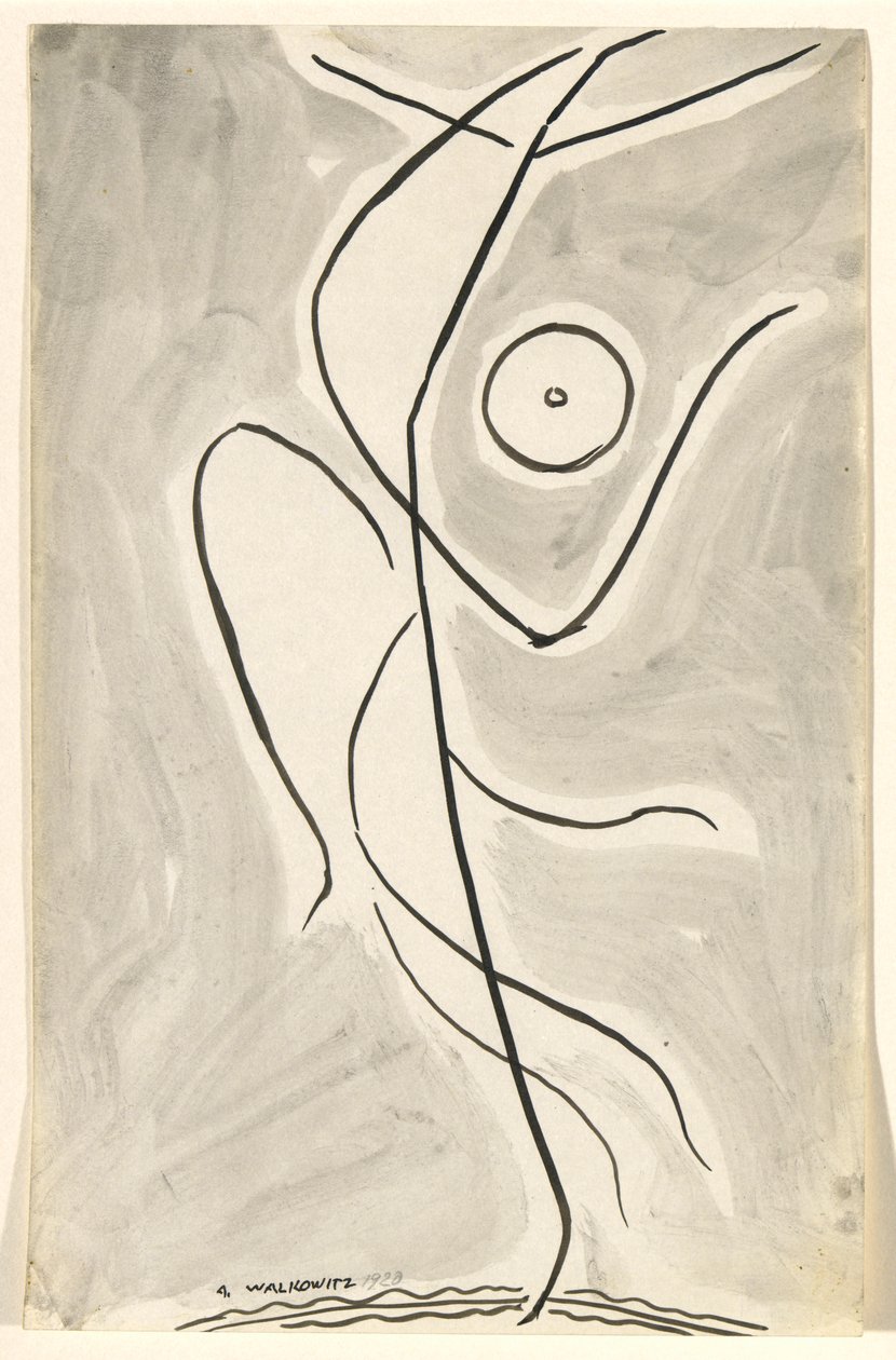 Taneční abstrakce: Isadora Duncan (nebo od Abraham Walkowitz