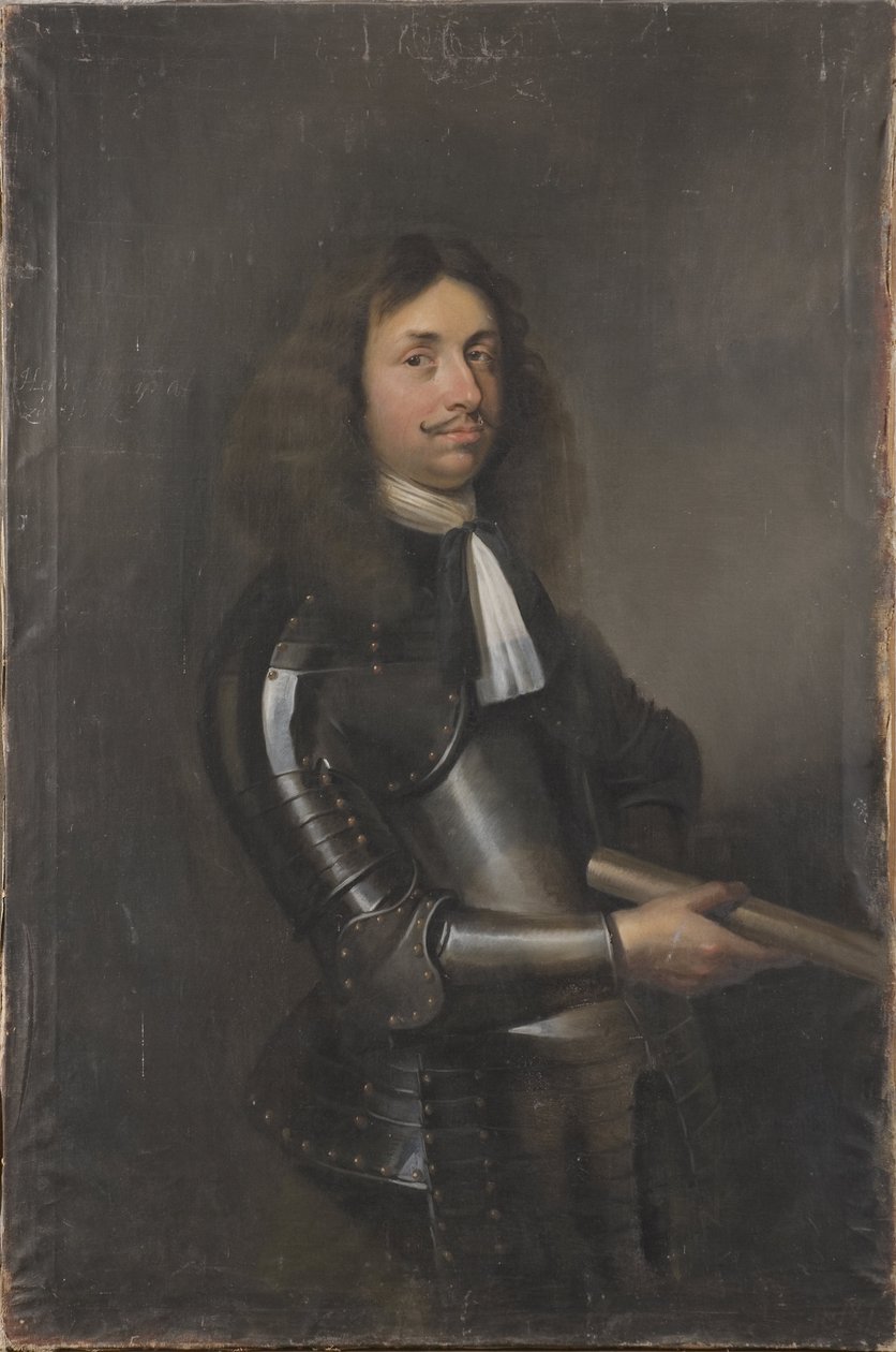 Philippe Florian de Palatinat Soulzbach, marechal imperial - Portrét hraběte Palatina Filipa Florina z Pfalz-Sulzbachu (1630-1703), Wuchters, Abraham (1610-1682). Olej na plátně. Rozměr: 118 x 81 cm. Národní muzeum Stockholm od Abraham Wuchters