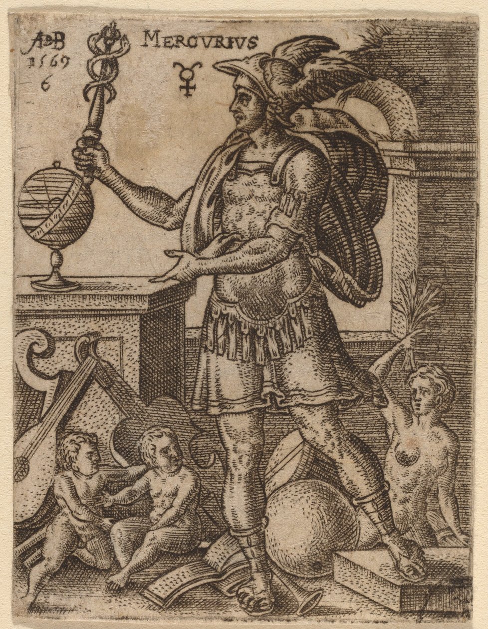 Rtuť od Abraham de Bruyn