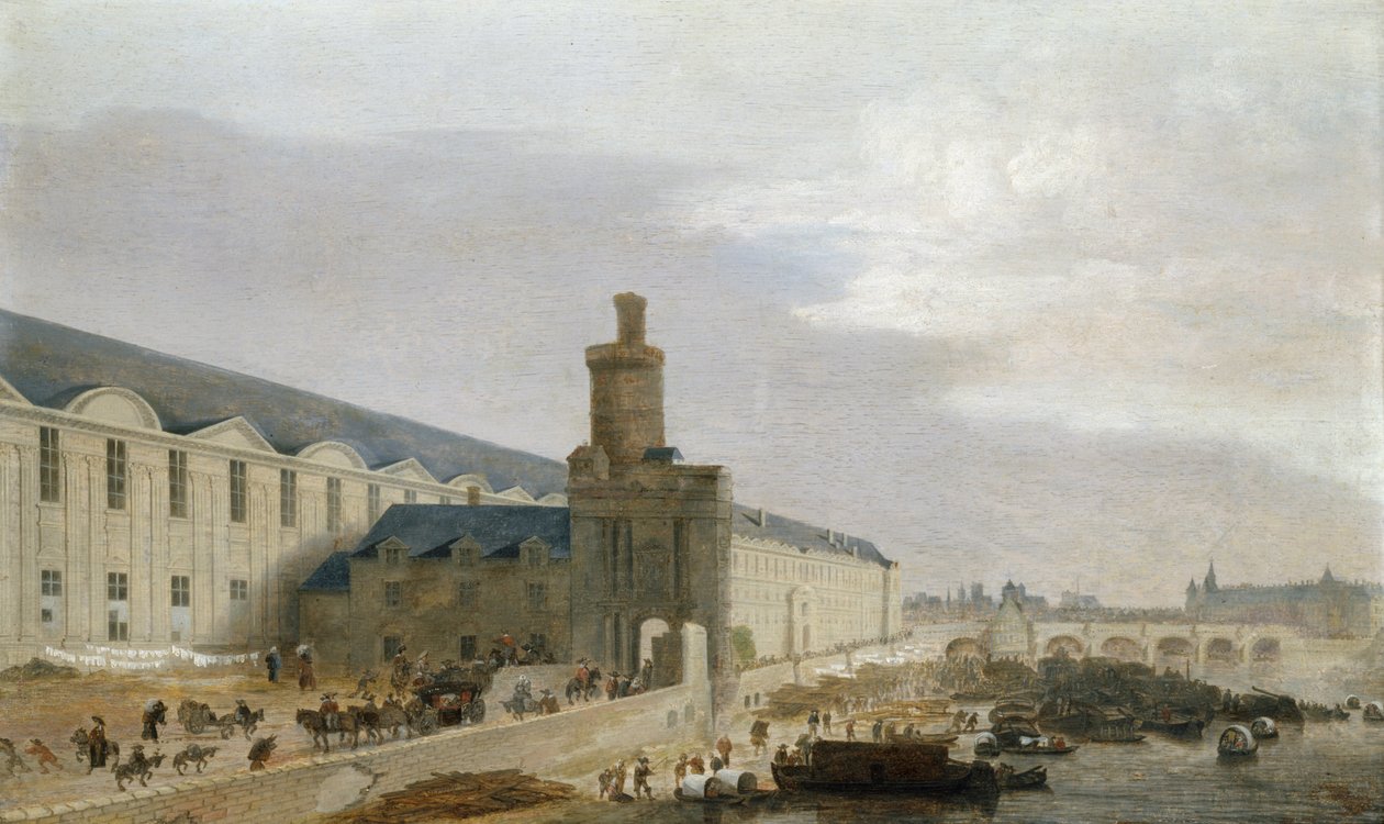 Velká galerie v Louvru, c. 1640. od Abraham de Verwer