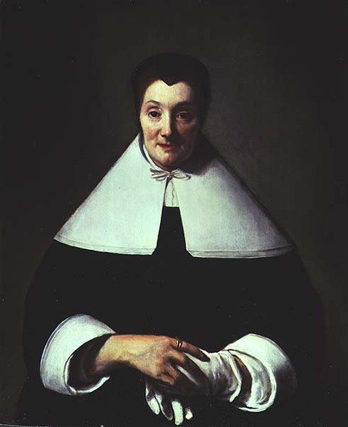 Portrét ženy ve věku padesáti let od Abraham van Dyck
