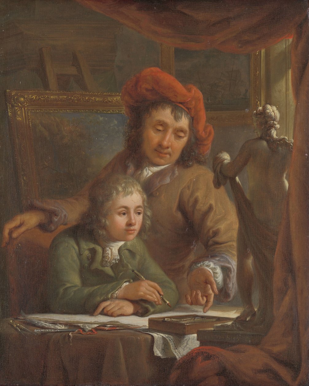 Lekce kreslení lekce kreslení od Abraham van Strij (I)