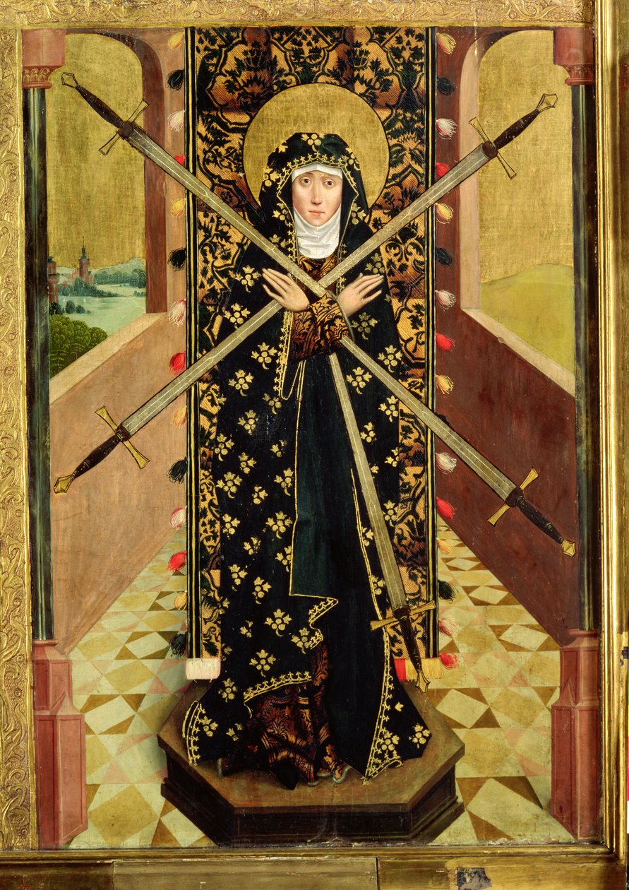 Panna Sedmibolestná z dómského oltáře, 1499 (tempera na panelu) od Absolon Stumme