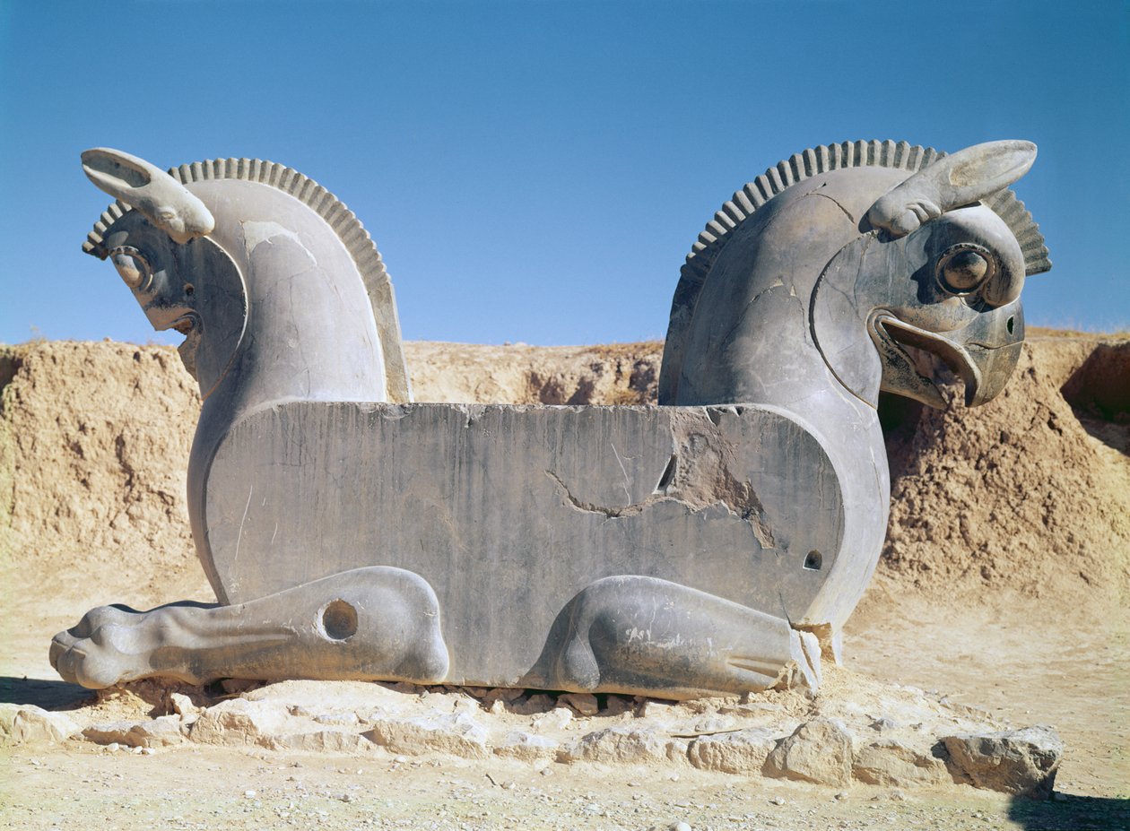 Dvojitý Griffin z hlavního města, achajmenského období, od Achaemenid