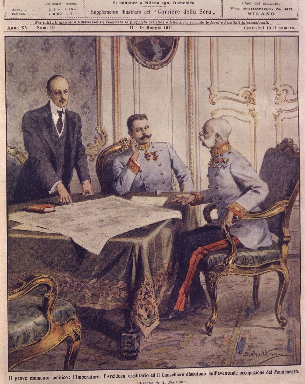 Náboženský boj ve Francii, 13. dubna od Achille Beltrame