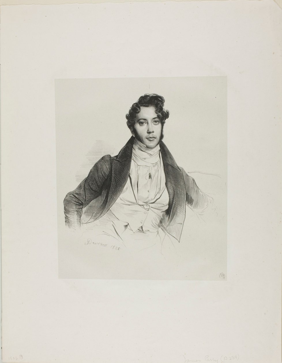 James Parry od Achille Devéria