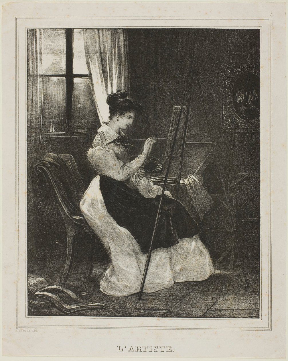 Umělec od Achille Devéria