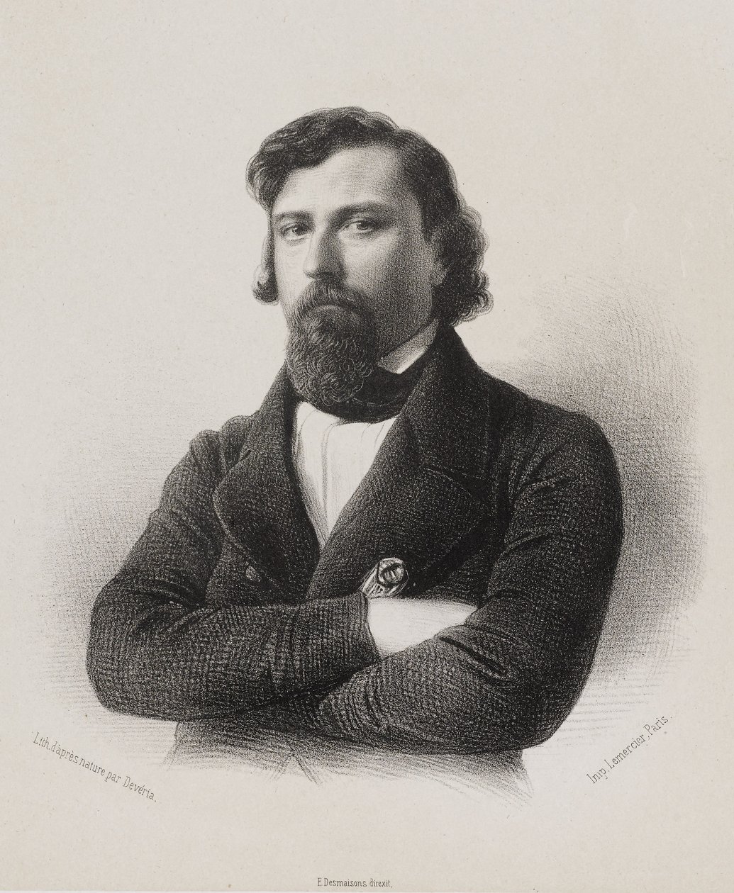 Národní shromáždění, Galerie lidových zástupců - Jules André Sébastien Fargin-Fayolle od Achille Devéria