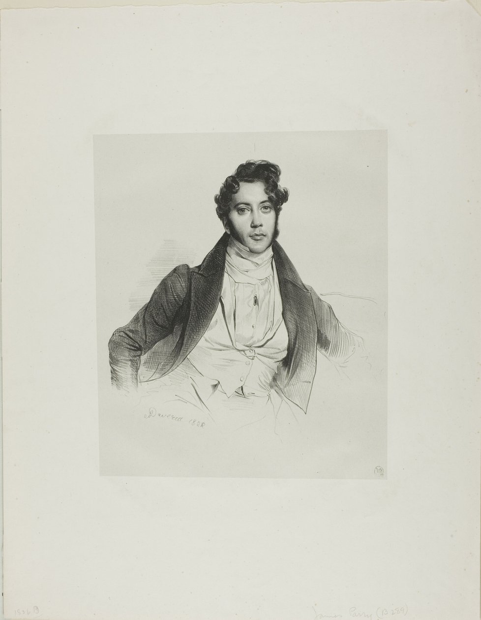 James Parry od Achille Devéria