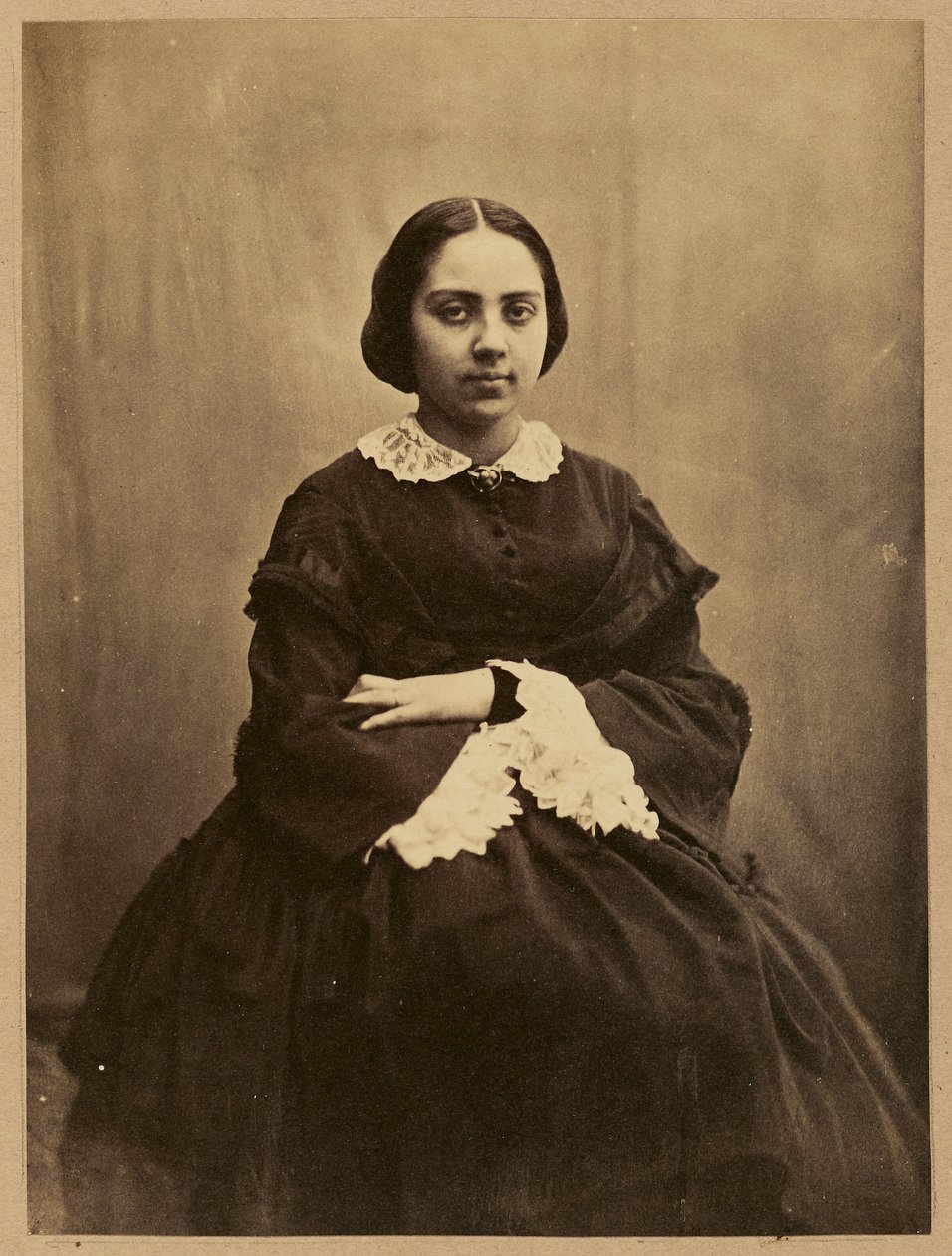 [Portrét mladé dámy, pravděpodobně Cécile Devéria] od Achille Devéria