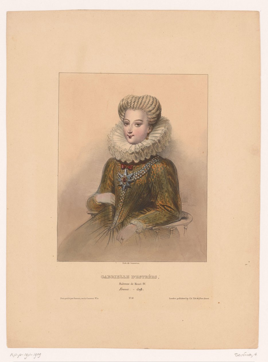 Portrét Gabrielle d