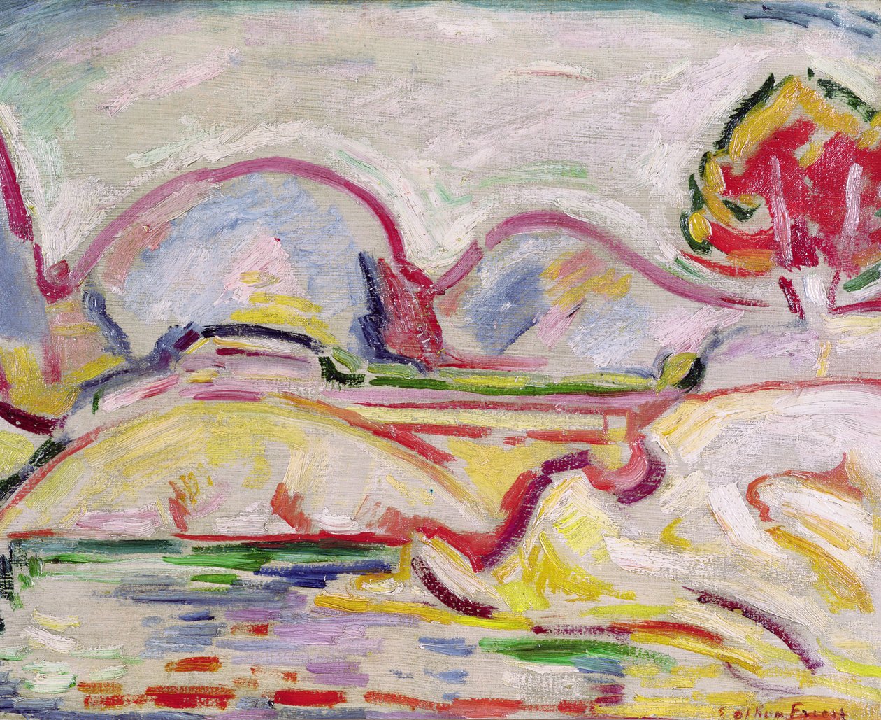 Ve společnosti Ciotat od Achille Emile Othon Friesz
