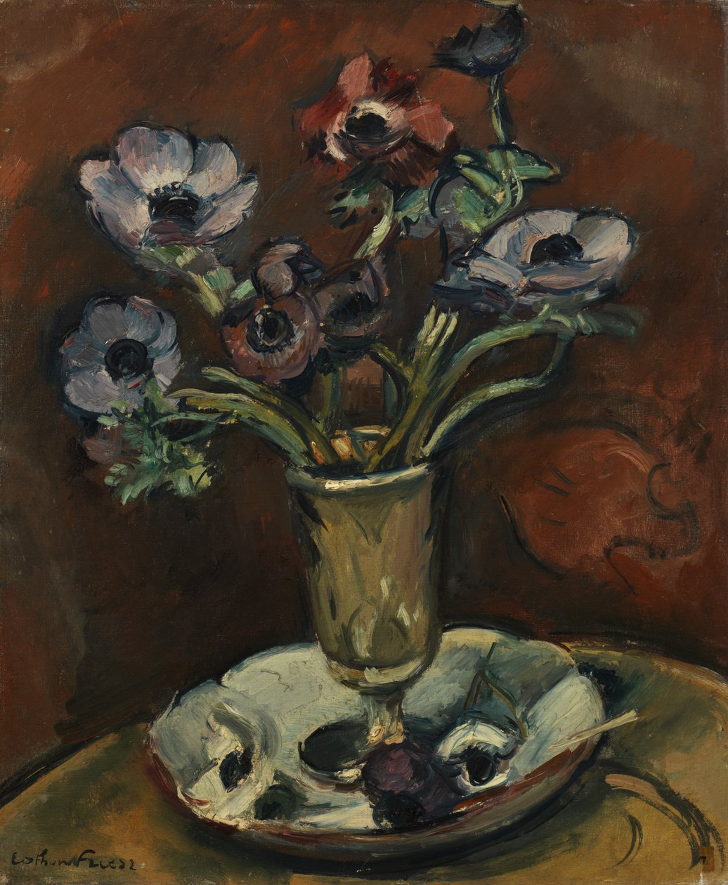Zátiší s Anenomes, kolem roku 1922 (olej na plátně) od Achille Emile Othon Friesz