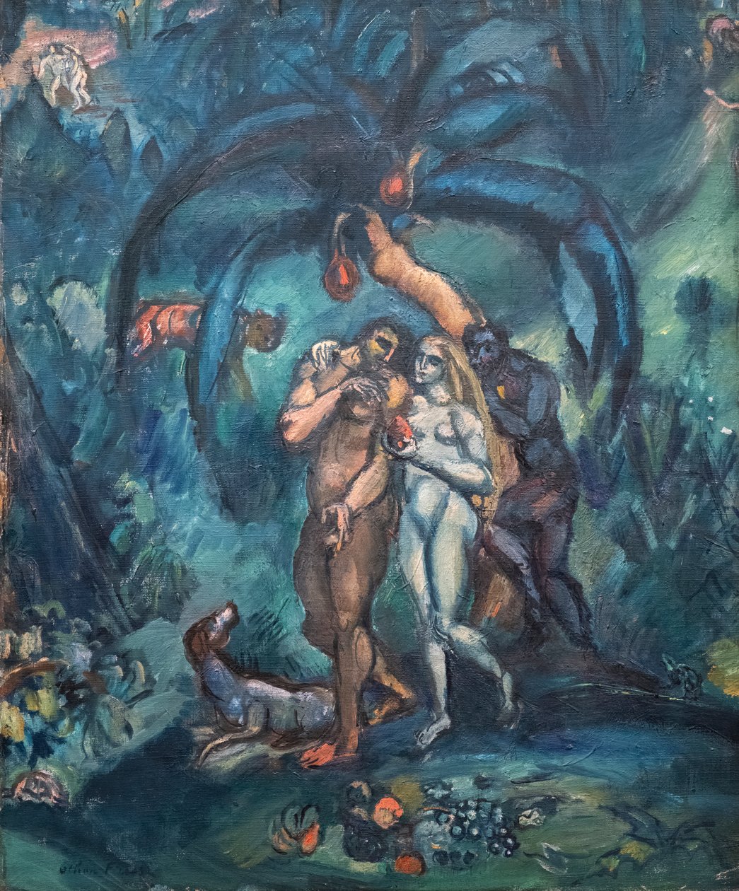 Pokušení (Adam a Eva) od Achille Emile Othon Friesz