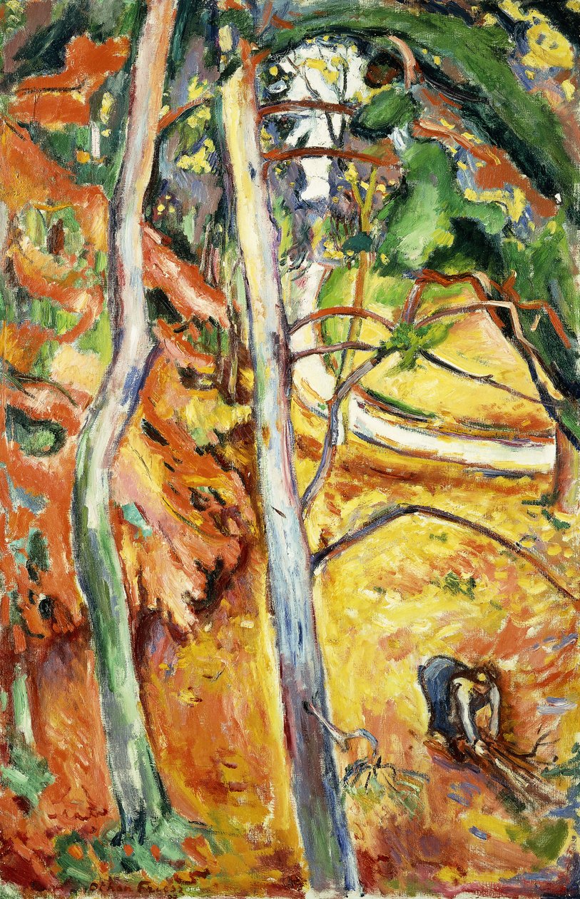 Stromy (podzim) od Achille Emile Othon Friesz