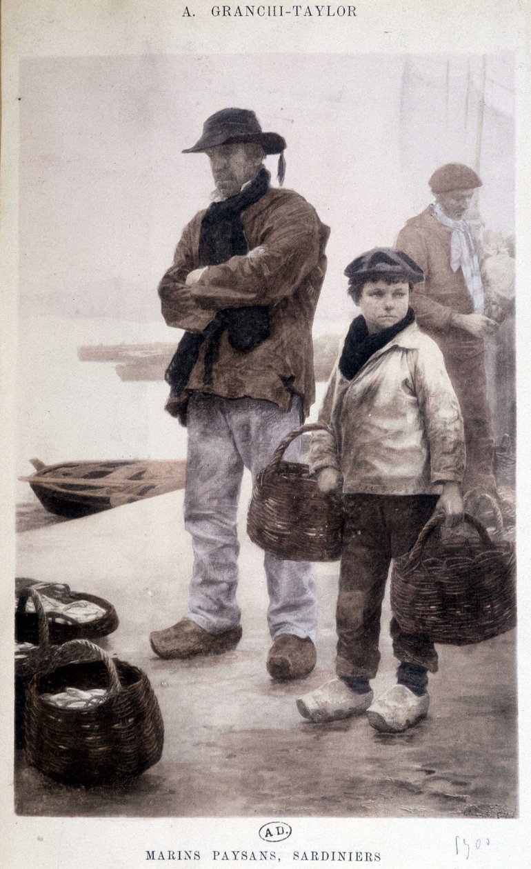Sardinští selští námořníci od Granchi-Taylor od Achille Granchi Taylor