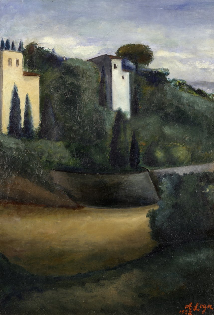 Vily ve Fiesole od Achille Lega