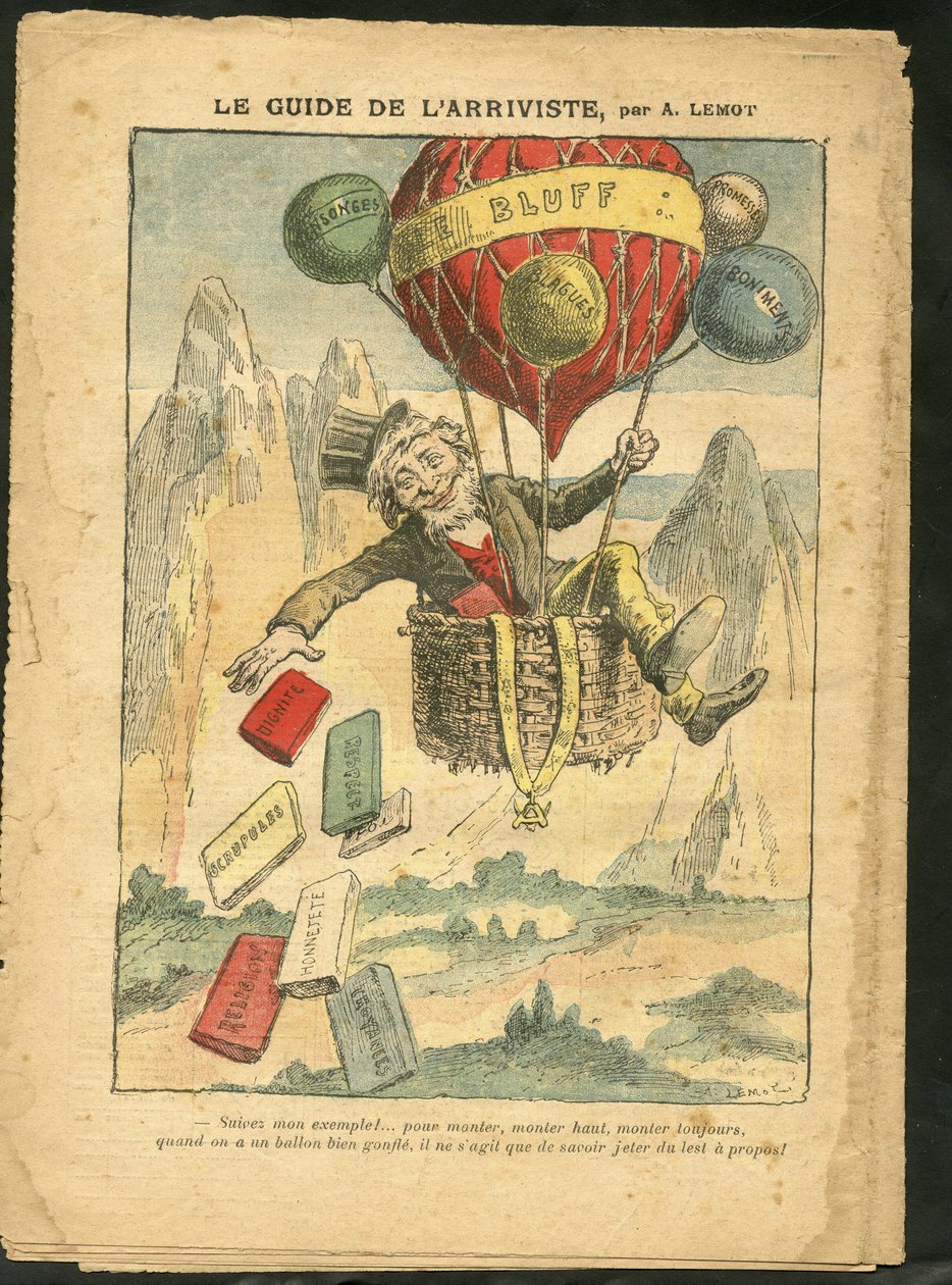 Ilustrace Achille Lemot (1846-1909) v Le Pelerin od Achille Lemot