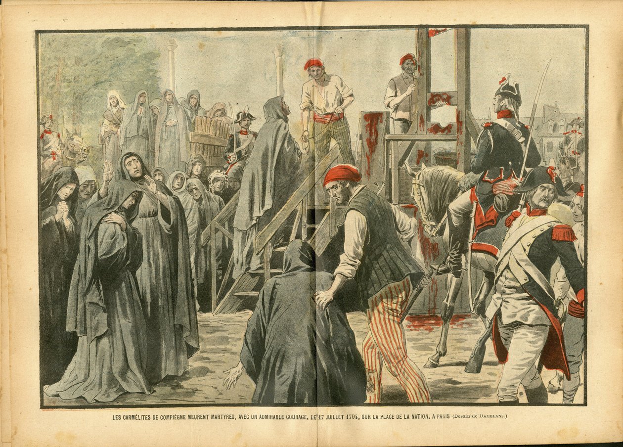 Ilustrace Achille Lemota (1846-1909) v Le Pelerin od Achille Lemot