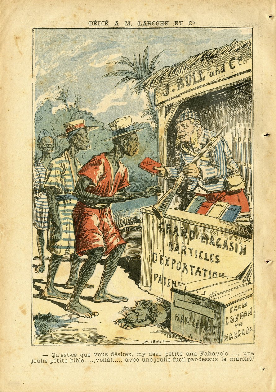 Ilustrace Achille Lemot (1846-1909) v Le Pelerin od Achille Lemot