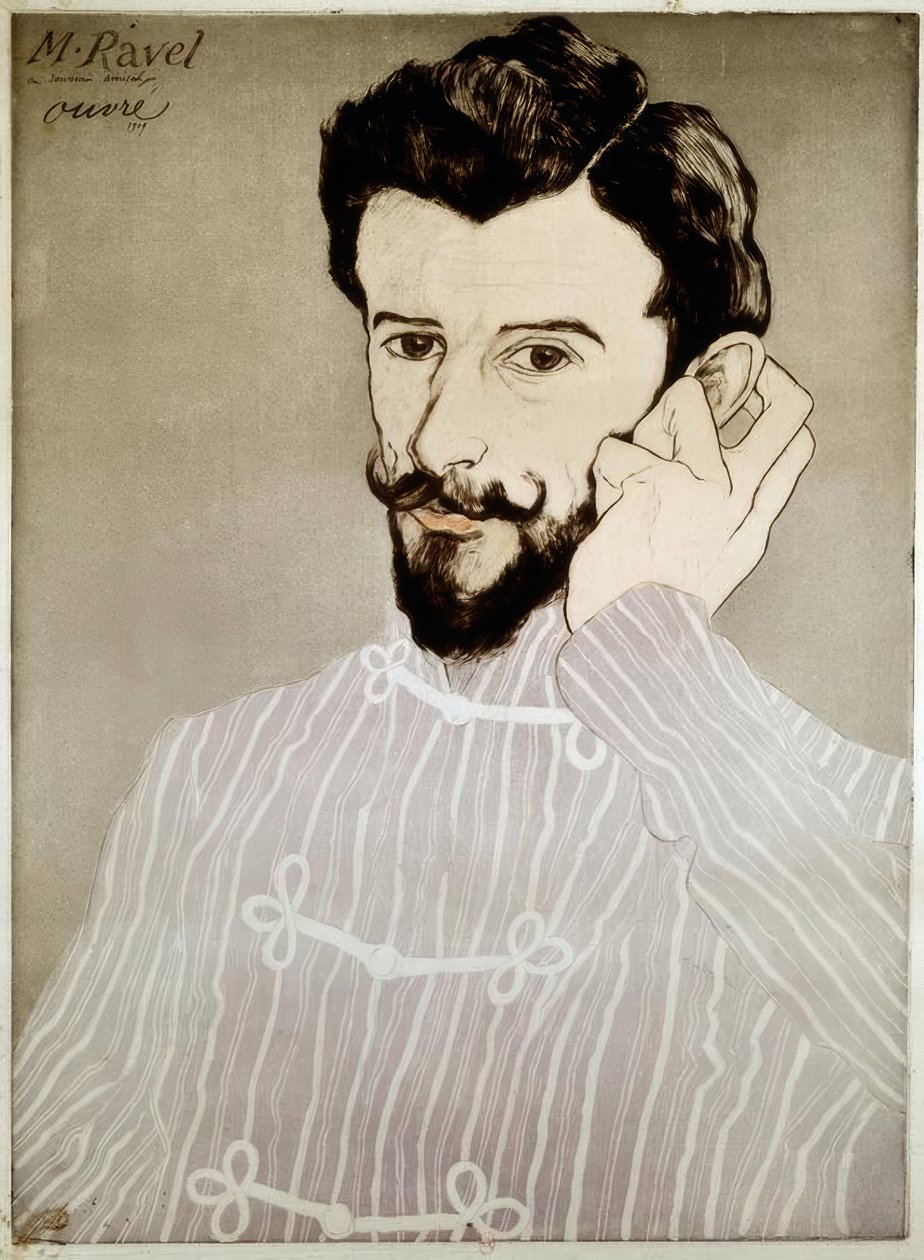 Maurice Ravel od Achille Ouvré