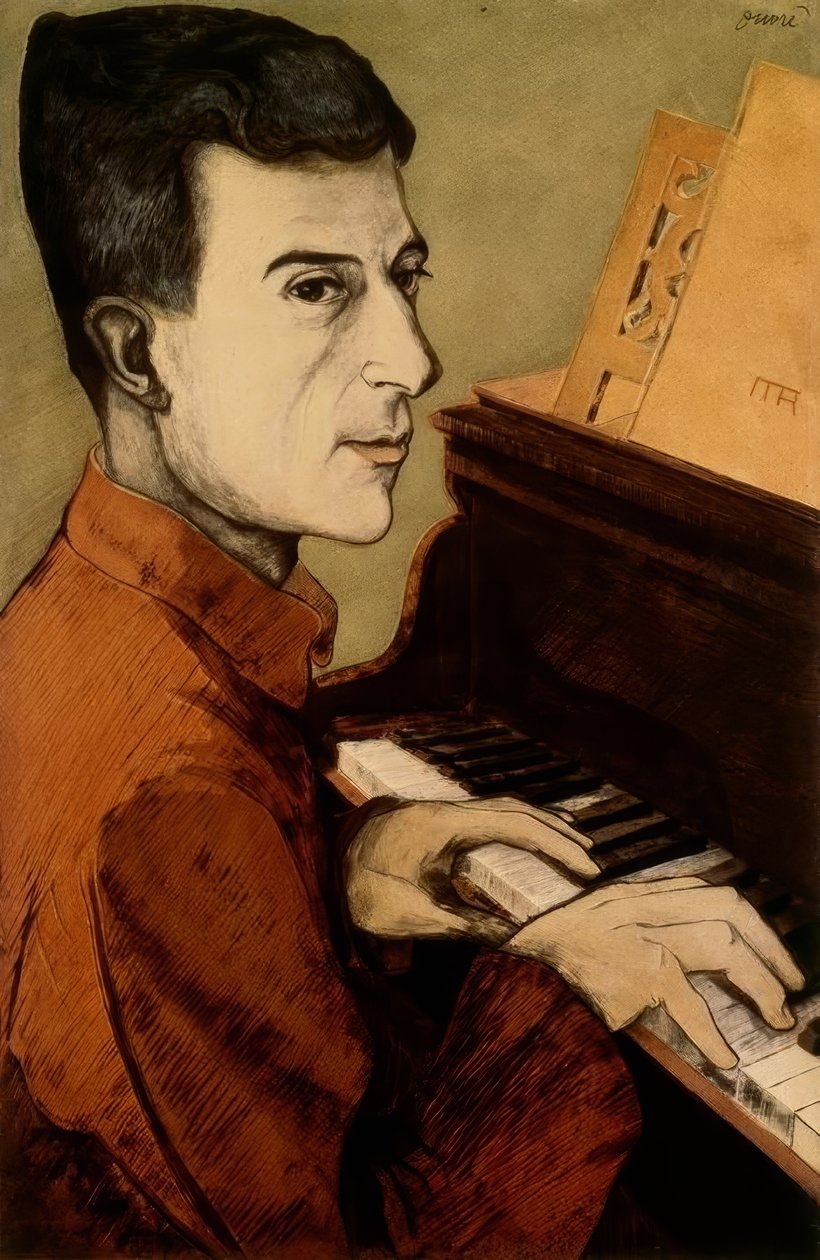 Maurice Ravel od Achille Ouvré