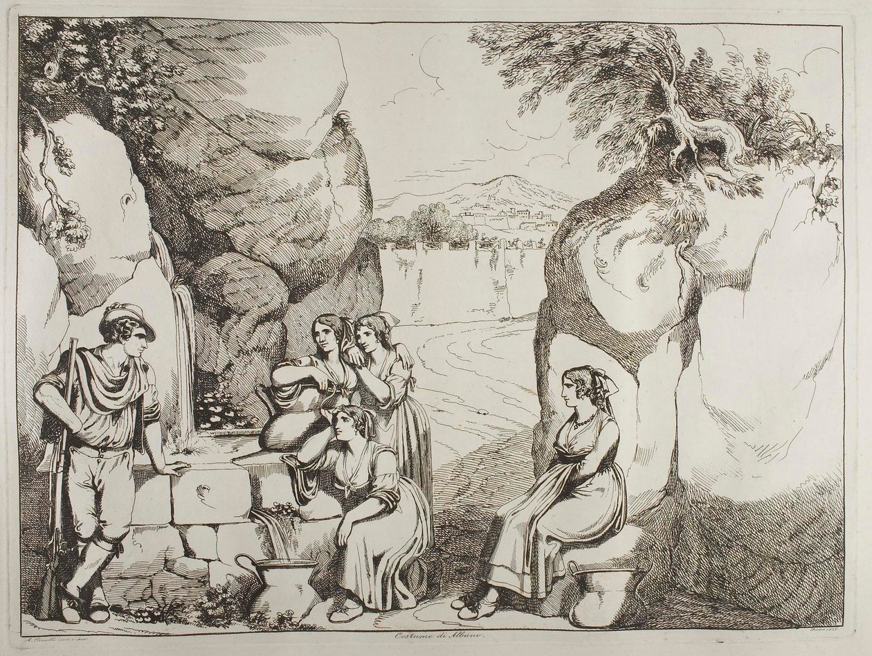Kostým z Albana od Achille Pinelli