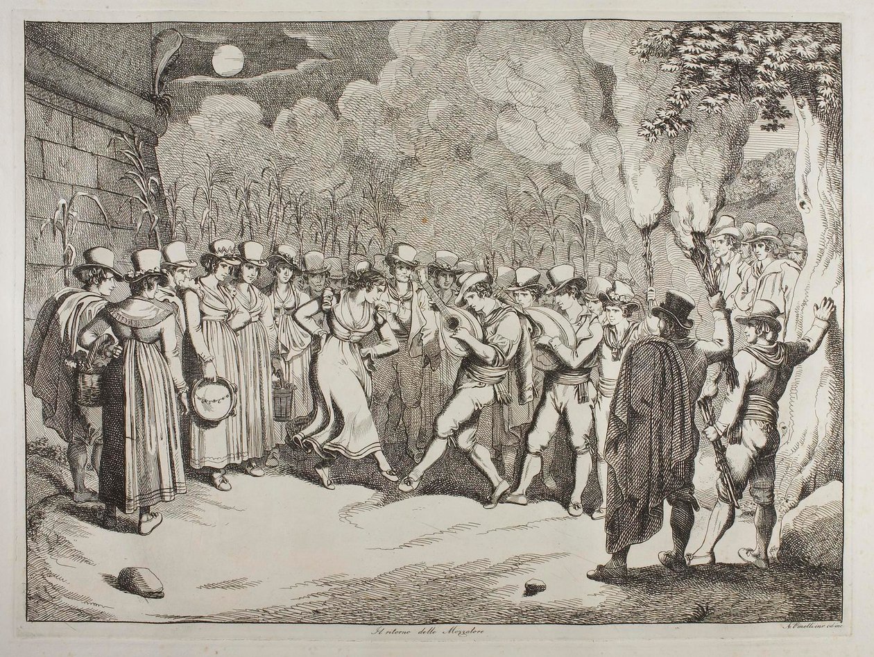 Návrat hráče morry od Achille Pinelli