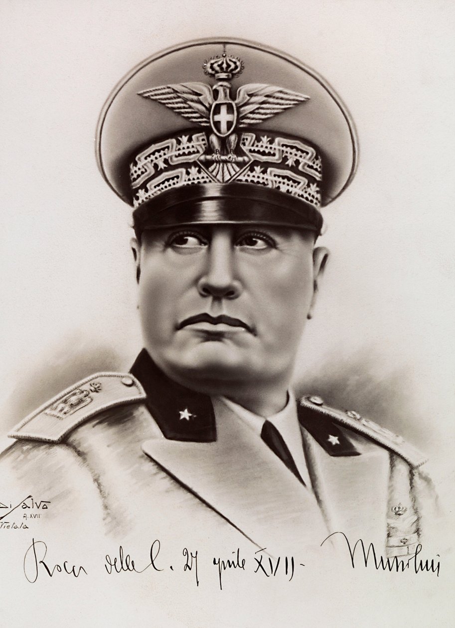 Benito Mussolini, 27041931 od Achille Villani