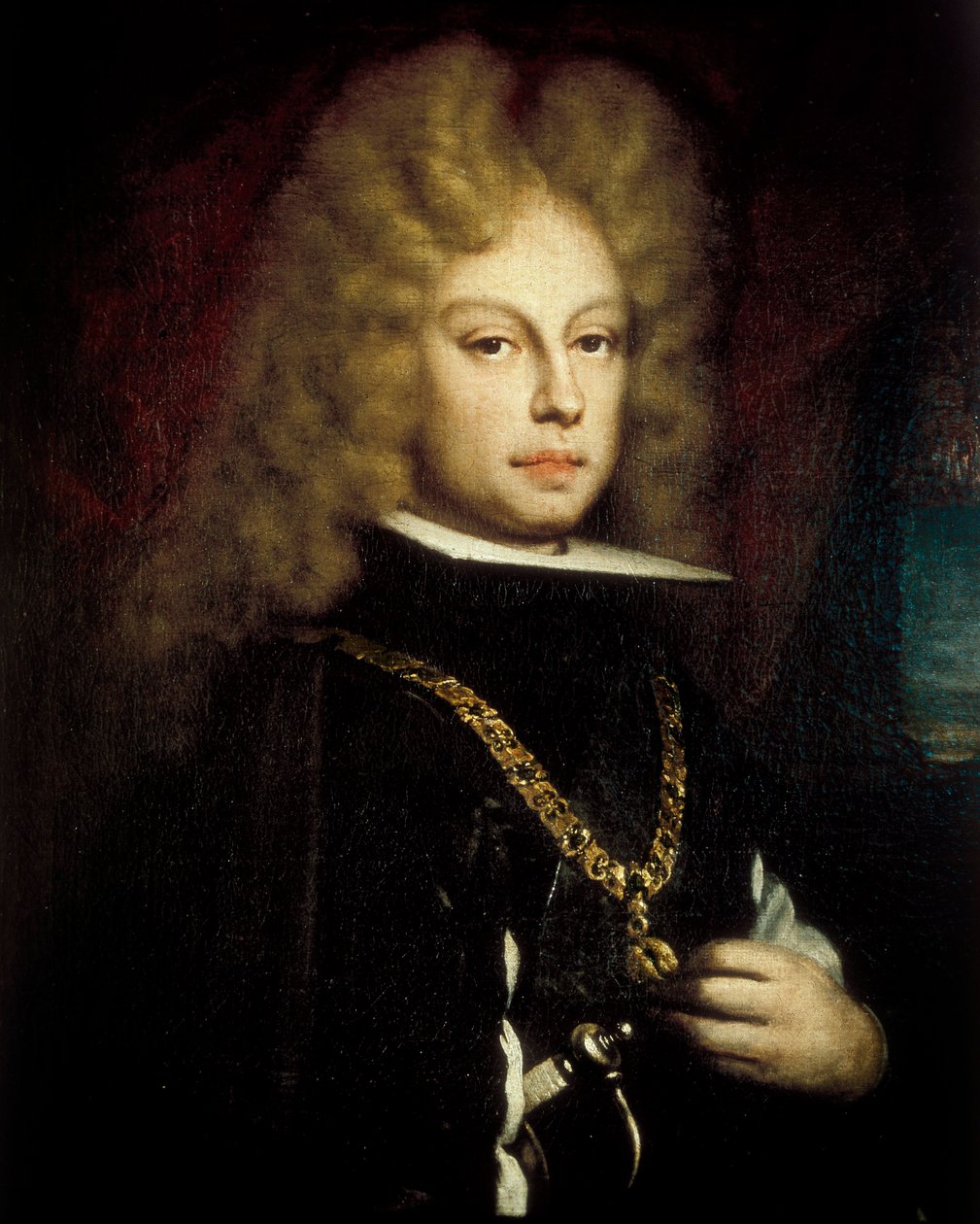 Portrét Philippe V (1683-1746) od Acsilso Antonio de Palomino