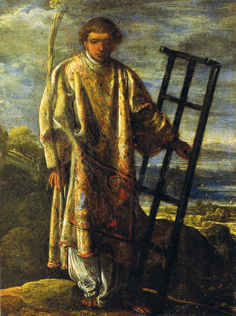 Svatý Vavřince od Adam Elsheimer