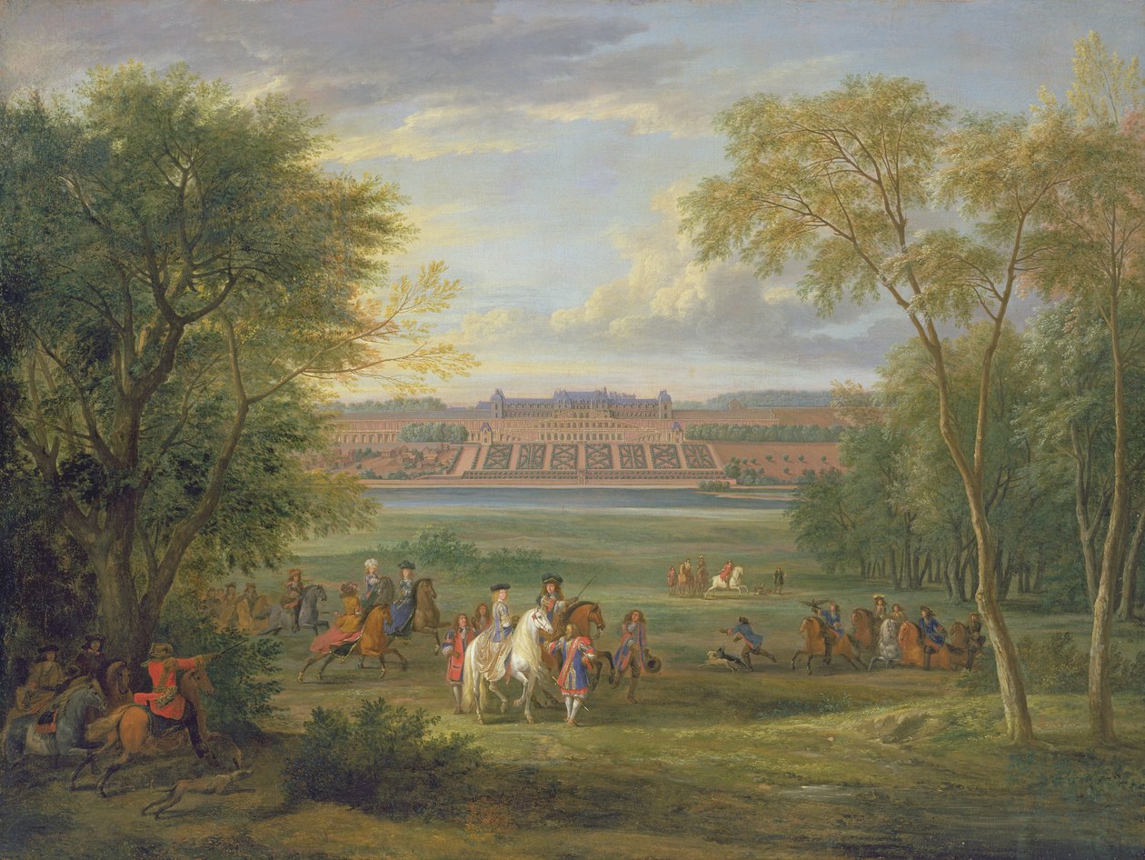 Zámek Saint Germain od Adam Frans van der Meulen