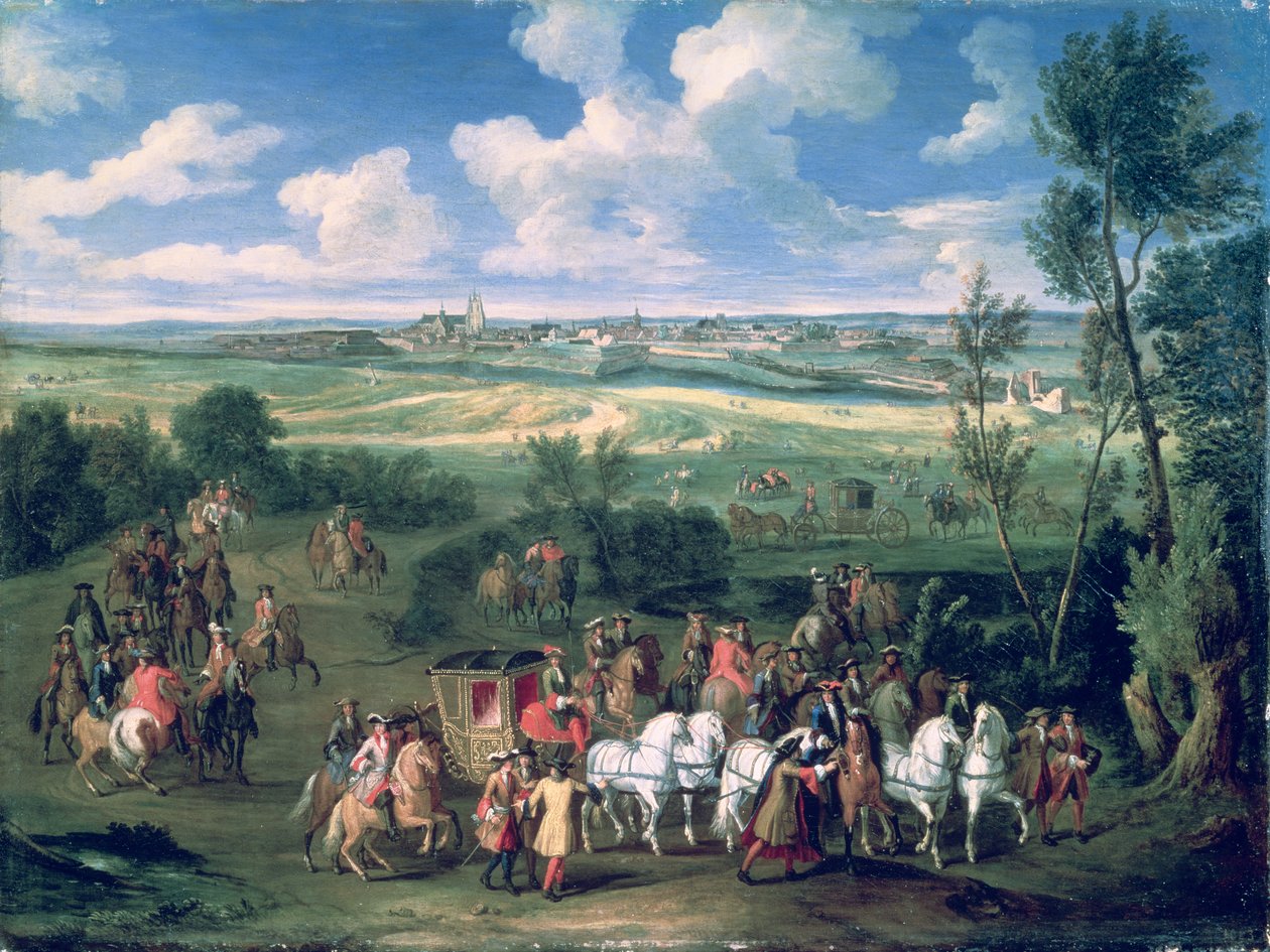 Royal Cortege od Adam Frans van der Meulen