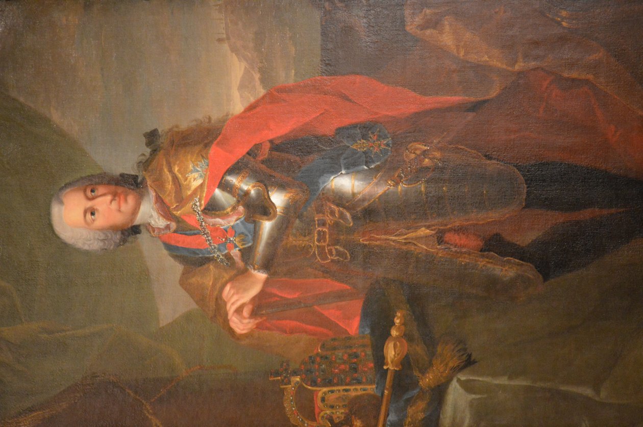 Státní portrét Karla VII., Císaře Svaté říše římské od Adam Friedrich Oeser
