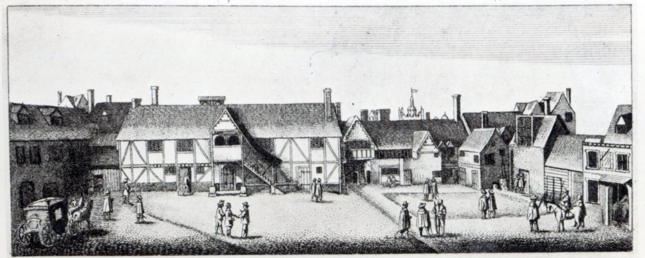 Jižní pohled na Arundel House v Londýně, leptaný Václavem Hollarem v roce 1646 a publikovaný v roce 1792 od Adam Alexius Bierling