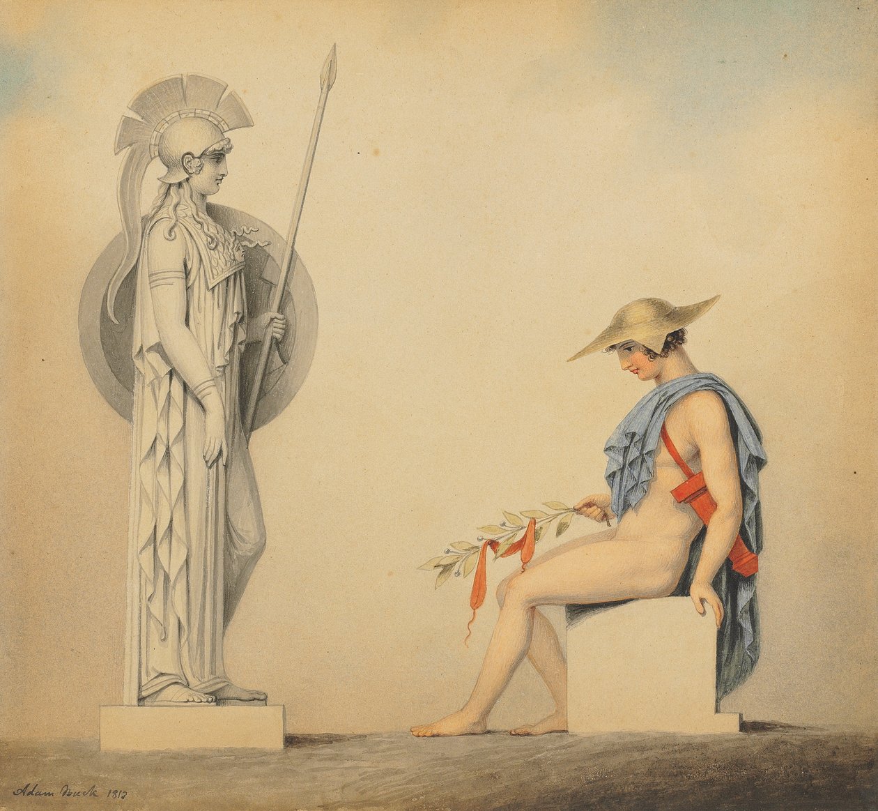Odčinění Oresta, 1813 od Adam Buck