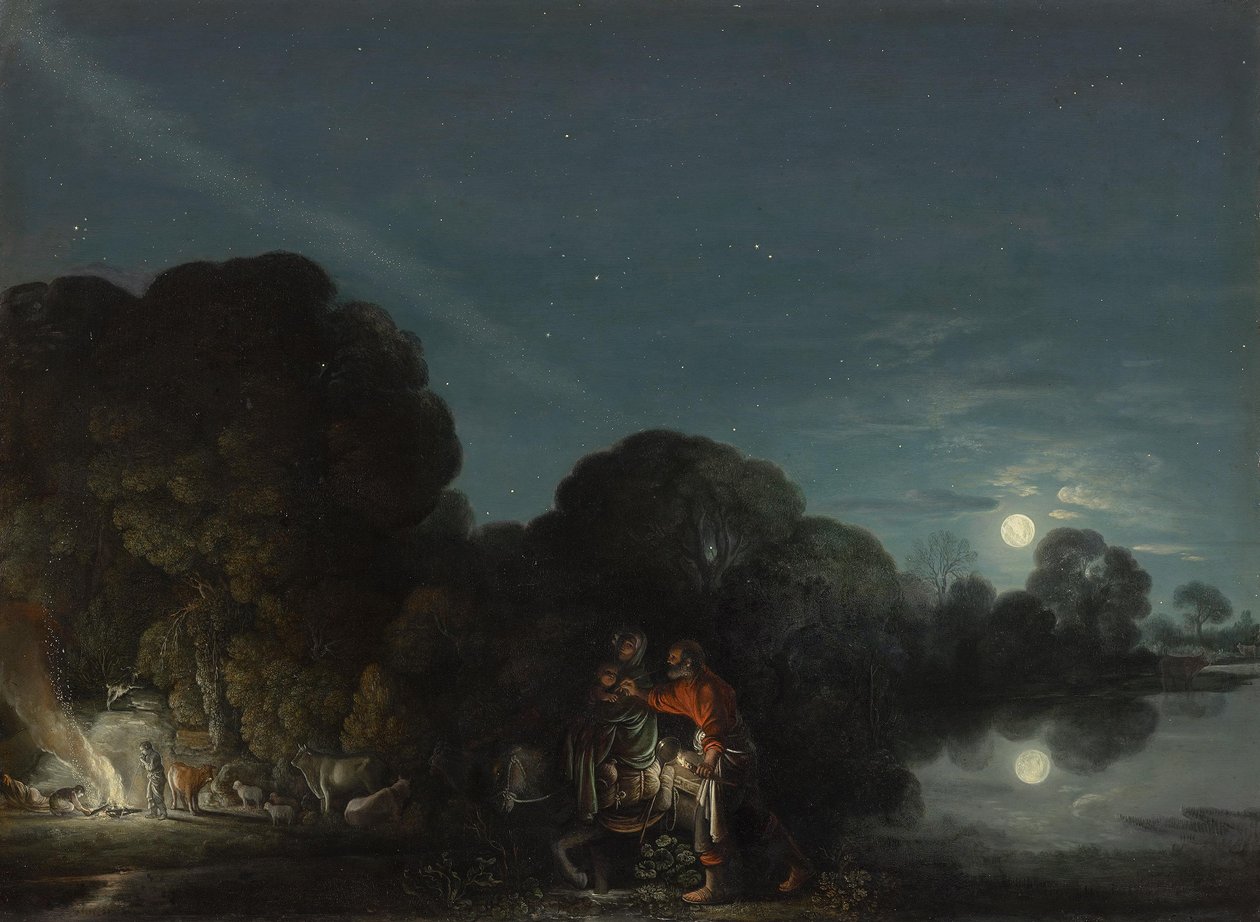 Útěk do Egypta od Adam Elsheimer