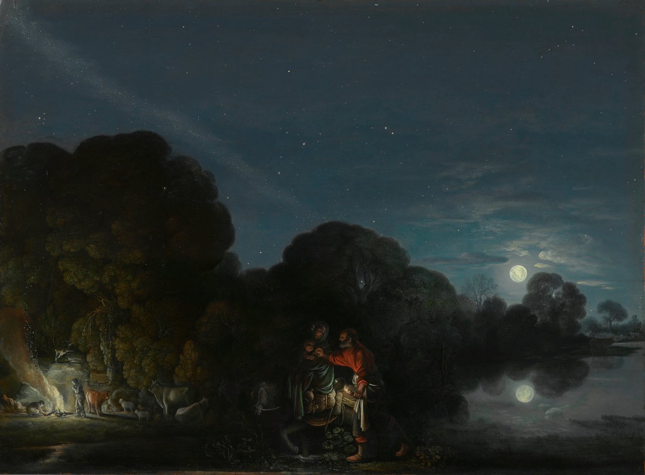 Útěk do Egypta od Adam Elsheimer