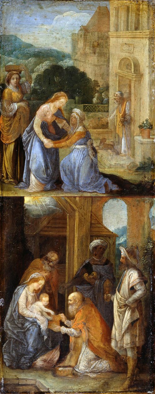 Scény ze života Panny, 1578-1610 od Adam Elsheimer