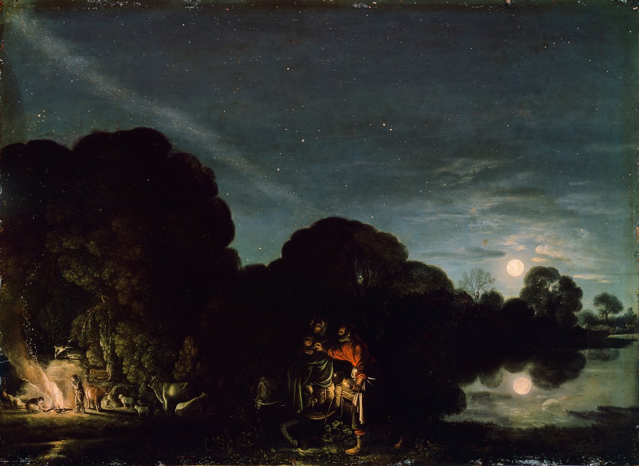 Útěk do Egypta od Adam Elsheimer
