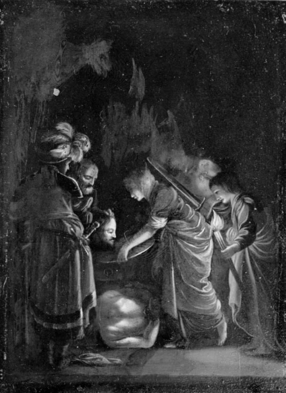 Předložení hlavy svatého Jana Křtitele, noc od Adam Elsheimer
