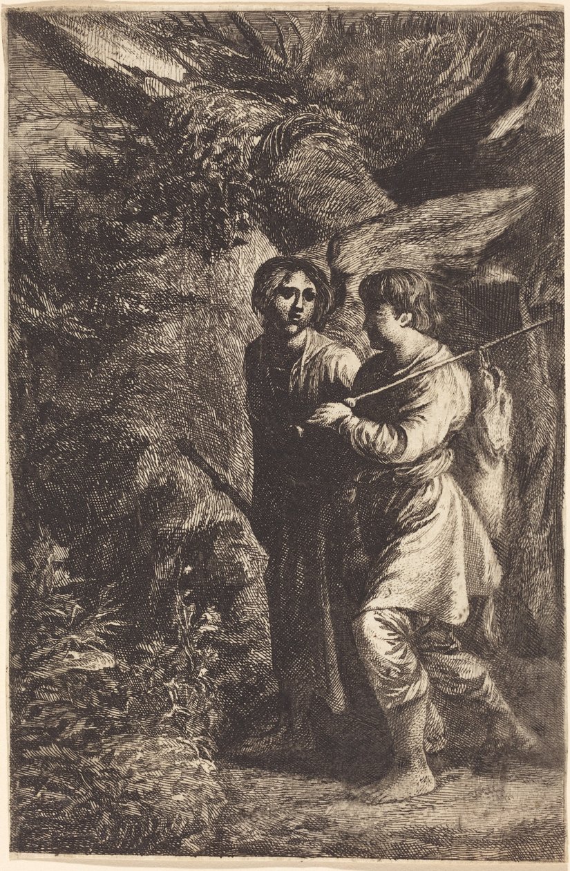 Tobiáš a anděl od Adam Elsheimer