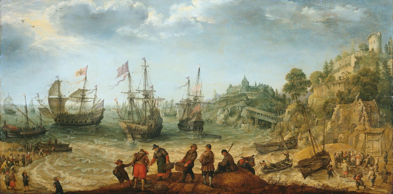 Lodě z Rocky Coast od Adam Willaerts