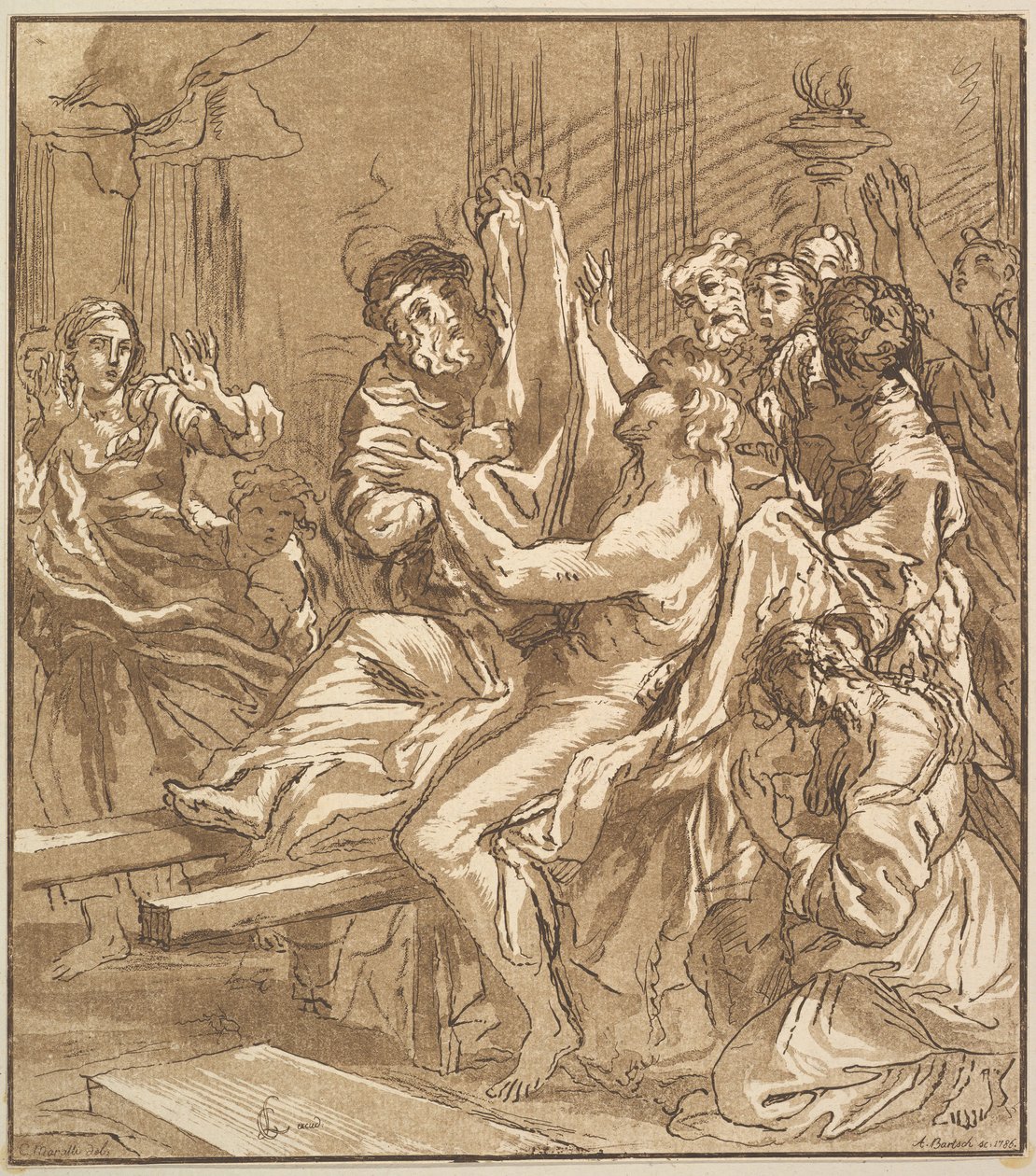 Zázrak Naim, 1786. od Adam von Bartsch