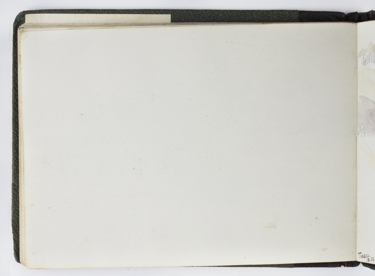 Náčrt akvarelů, kreseb a poznámek, Mexiko, 1896-1898 (akvarel) od Adela Breton
