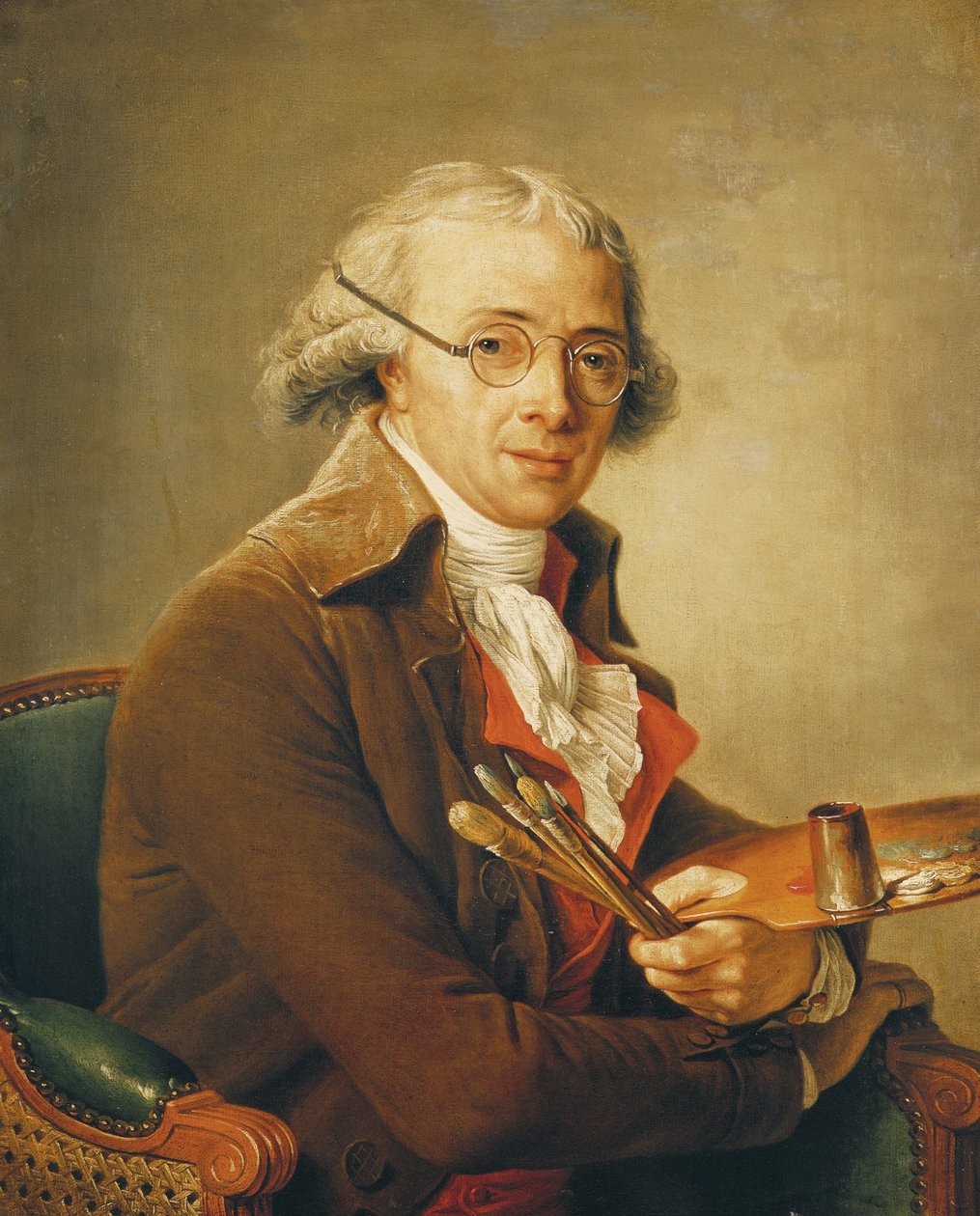 Portrét Francois-Andre Vincent (1746-1816) od Adelaide Labille Guiard