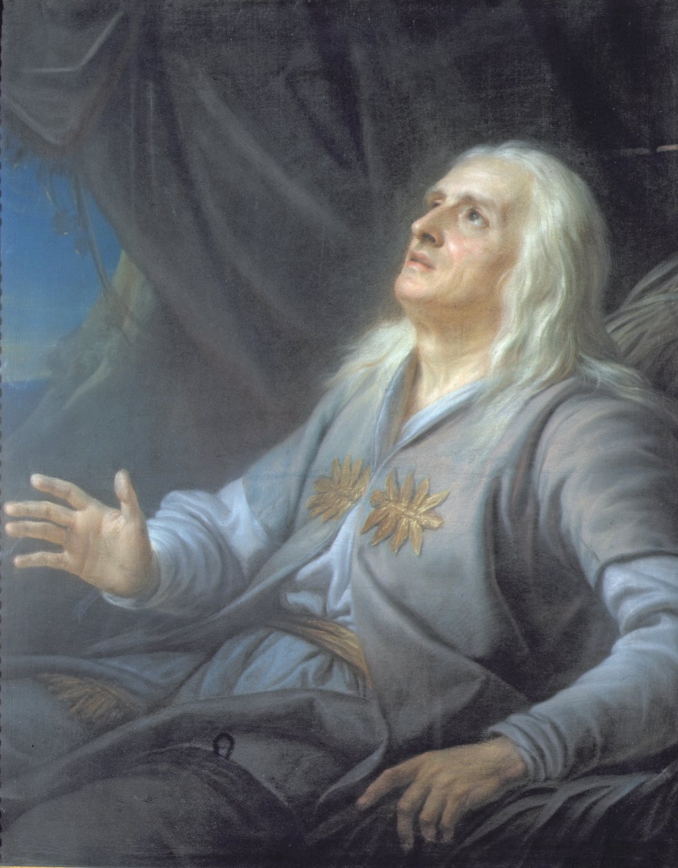 Herec J. B. Brizard (1721-1791) v roli 